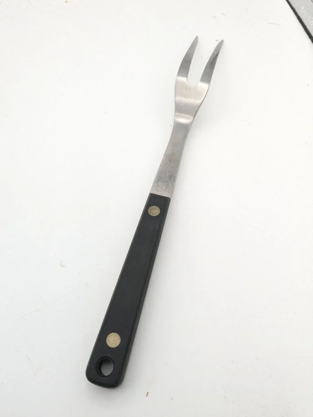 Vintage Flint Arrowhead #1 Stainless USA Serving Meat Fork 12